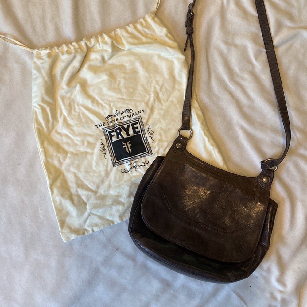 Frye Melissa Saddle crossbody purse